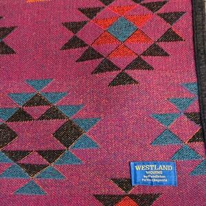 Pendleton Pink and Blue Geometric Fabric
